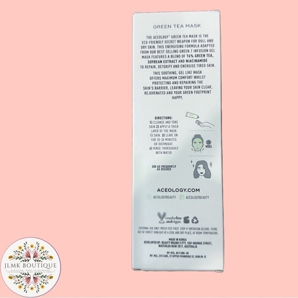 🧴🎭 ACEOLOGY GREEN TEA MASK 🧴🎭 - Picture 8 of 9